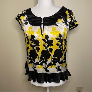 INC International Concepts silk blouse size 2